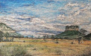 A GRANDE VENEZUELA DA SAVANA de miguelmendez_art.ve