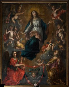 Igreja Paroquial (Igreja Paroquial de São Jorge). Interior. Assunção de Maria. Nicolas de Liemaeckere. 1640.