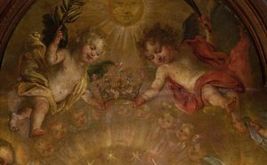 Igreja paroquial (Igreja de Santa Walburga). quadro. Nicolas De Liemaeckere.