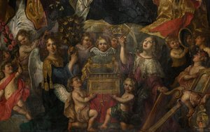 Igreja paroquial (Igreja de Santa Walburga). quadro. Nicolas De Liemaeckere.