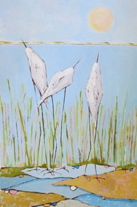 Aves serenas dos pântanos de phyllis adams