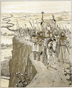 Deus quer Palavras da multidão que seguiu Pedro o Eremita ou Pedro L