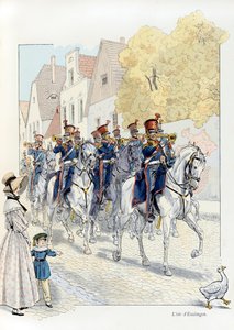 Ilustração do livro "A la gloire des betes" texto de A Fabre, desenhos de Jacques Marie Gaston Onfray de Breville dit JOB (1858-1931), editora Maison Alfred Mame et fils: L