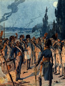 Campanha Italiana: Na noite da Batalha de Lodi, 10 de maio de pseudonym for Onfray de Breville Jacques Job