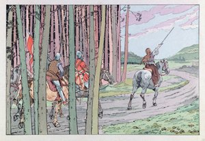 Jacques Marie Gaston Gaston Onfray de Breville dit JOB (1858 - 1931); Ilustração de "Les epees de France": Joana D