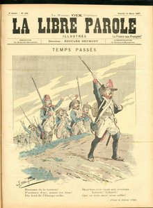 Ilustração da liberdade condicional La Libre de pseudonym for Onfray de Breville Jacques Job