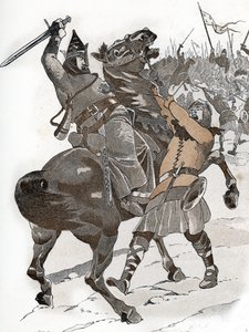 Louis VI le Gros na Batalha de Bremule (1119) "Não aceitamos o Rei de França, nem na guerra nem no xadrez"! de pseudonym for Onfray de Breville Jacques Job