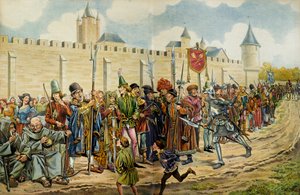 Luís XI da França, conhecido como o Prudente (1423-1483), revisado em 14 de setembro de pseudonym for Onfray de Breville Jacques Job