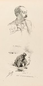 Retrato de Job (Jacques Marie Gaston Gaston Onfroy de Breville de pseudonym for Onfray de Breville Jacques Job