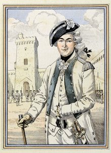 Retrato de Theophile Malo Corret de La Tour (ou Latour) d