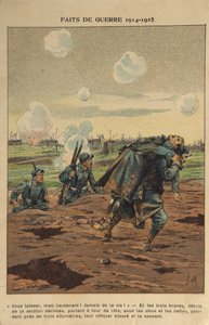 WW1: Para salvar o chefe (ilustração) de pseudonym for Onfray de Breville Jacques Job