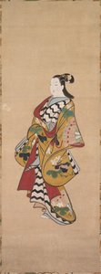 Cortesã de studio of Kaigetsudō Ando