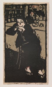 Mulher num Café de Ôta Saburô