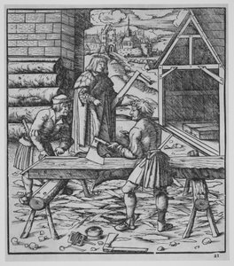 Carpinteiros, ca.1500.