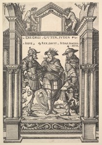 Os Três Heróis Judeus, de Heróis e Heroínas, 1516.