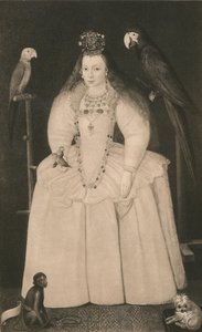 "Arabella Stewart", século XVI, 1904. de the Younger Marcus Gheeraerts