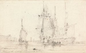 Navios perto da costa de unknown artist
formerly John Constable