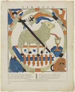 Lam Gods (título no objeto) de weduwe H. Bontamps