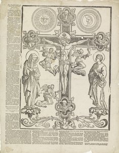 Uma canção espiritual, / da Paixão de Nosso Senhor / Jesus Cristo (título sobre o objecto) de weduwe Jacobus van Egmont
