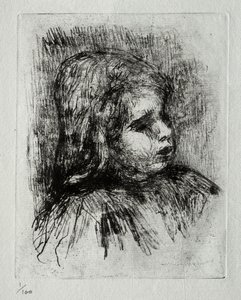 Claude Renoir, três quartos à direita de workshop of Peter Vischer