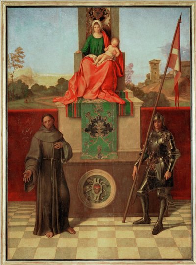 Pale di Castelfranco (pintura) de (1476/8-1510) Giorgione