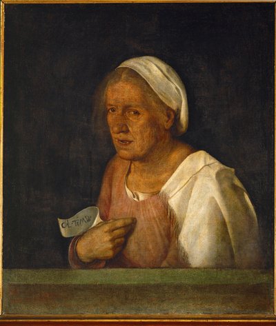 Die alte Frau von (1476/8-1510) Giorgione