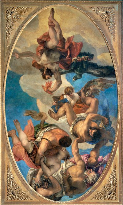 Júpiter castigando os vícios ... de (1528 88) Veronese