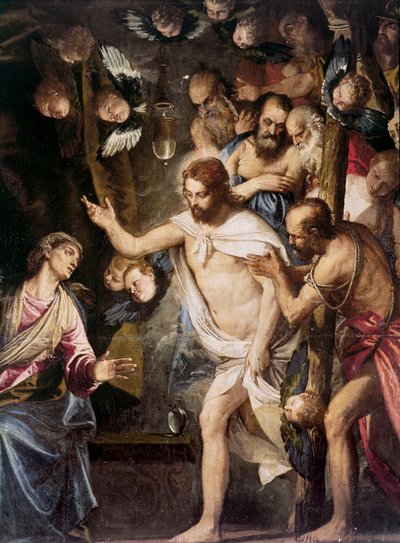 Cristo no Limbo, pintura de Paolo Caliari Veronese de Veronese