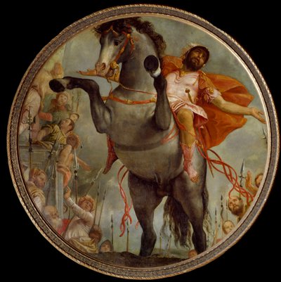 O valente Marcus Curtius (Pintura de Veronese