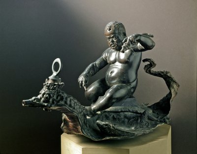 O anão Morgante Braccio di Bartolo, o anão de Cosimo I de Medici (Cosimo I de Medici). Escultura de bronze de Giambologna (Giovanni da Bologna ou John de Bolonha ou Boulogne de Giambologna