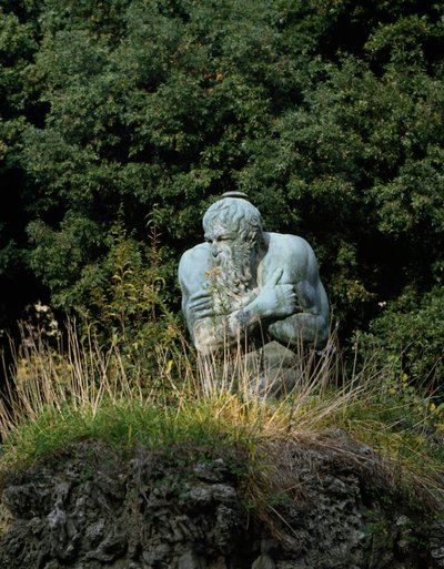 O Inverno. Escultura de Giambologna
