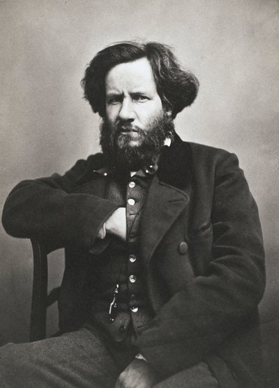 Auguste Luchet (1806-1872) dramaturgo, jornalista, romancista e escritor inglês por Nadar de Nadar