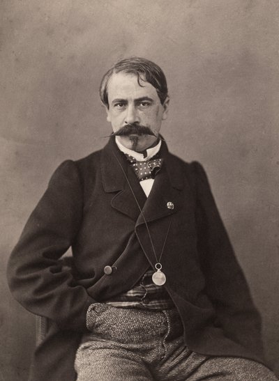Auguste Vitu (1823-1891) - jornalista por Nadar de Nadar