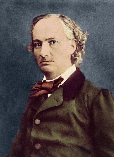 Retrato de Charles Baudelaire (Paris de Nadar