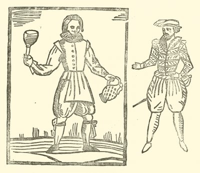Ilustração para As Baladas Roxburghe (xilogravura) de (after) English School