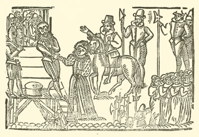 Ilustração para As Baladas Roxburghe (xilogravura) de (after) English School