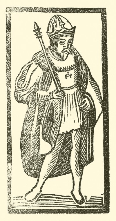 Ilustração para As Baladas Roxburghe (xilogravura) de (after) English School