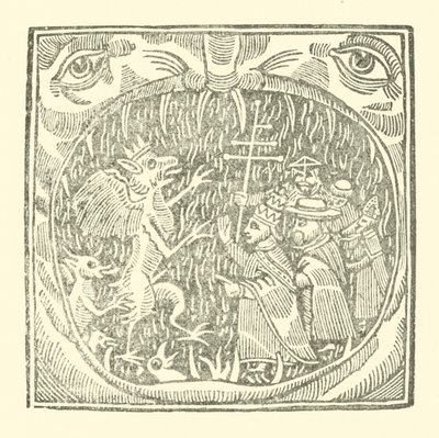 Ilustração para As Baladas Roxburghe (xilogravura) de (after) English School