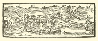 Ilustração para As Baladas Roxburghe (xilogravura) de (after) English School