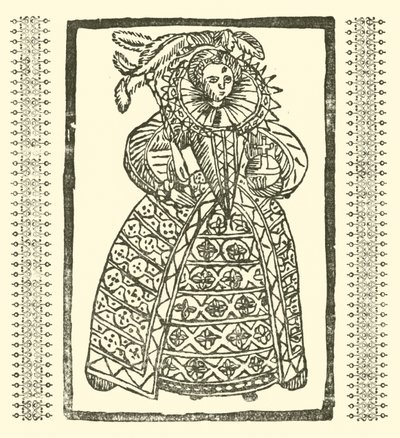 Ilustração para As Baladas Roxburghe (xilogravura) de (after) English School
