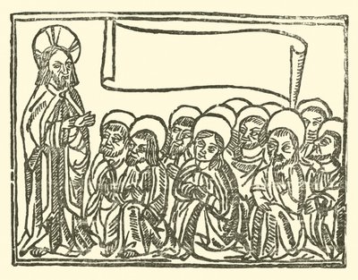 Ilustração para As Baladas Roxburghe (xilogravura) de (after) English School