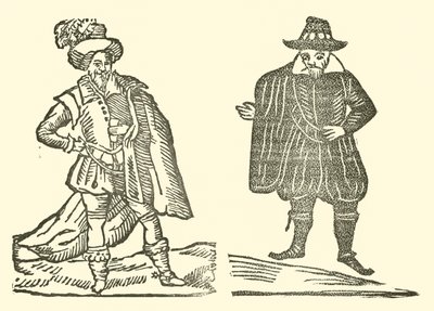 Ilustração para As Baladas Roxburghe (xilogravura) de (after) English School