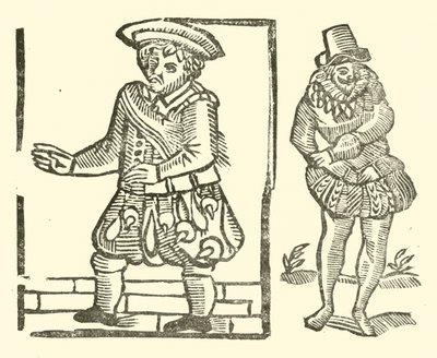 Ilustração para As Baladas Roxburghe (xilogravura) de (after) English School