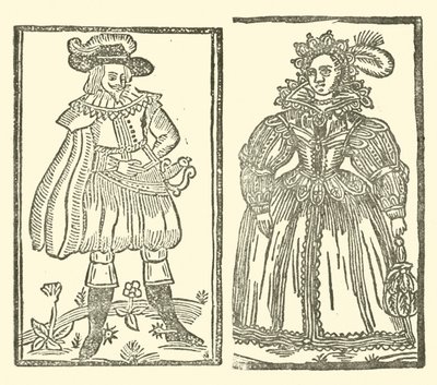 Ilustração para As Baladas Roxburghe (xilogravura) de (after) English School