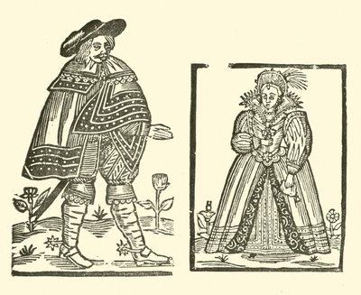 Ilustração para As Baladas Roxburghe (xilogravura) de (after) English School