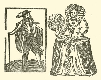 Ilustração para As Baladas Roxburghe (xilogravura) de (after) English School