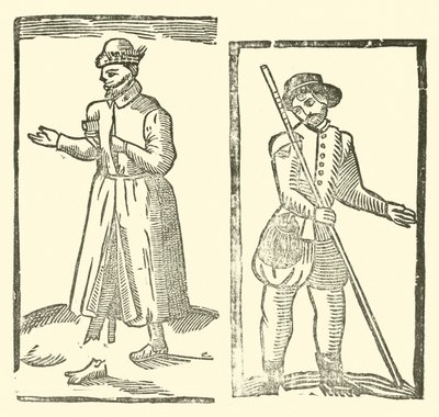 Ilustração para As Baladas Roxburghe (xilogravura) de (after) English School