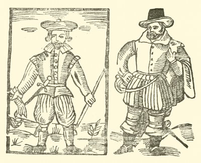 Ilustração para As Baladas Roxburghe (xilogravura) de (after) English School
