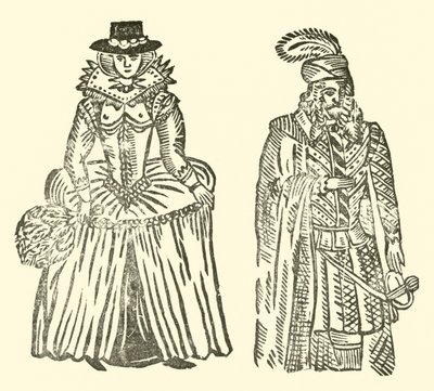 Ilustração para As Baladas Roxburghe (xilogravura) de (after) English School