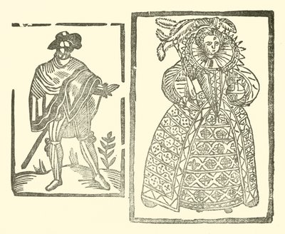 Ilustração para As Baladas Roxburghe (xilogravura) de (after) English School